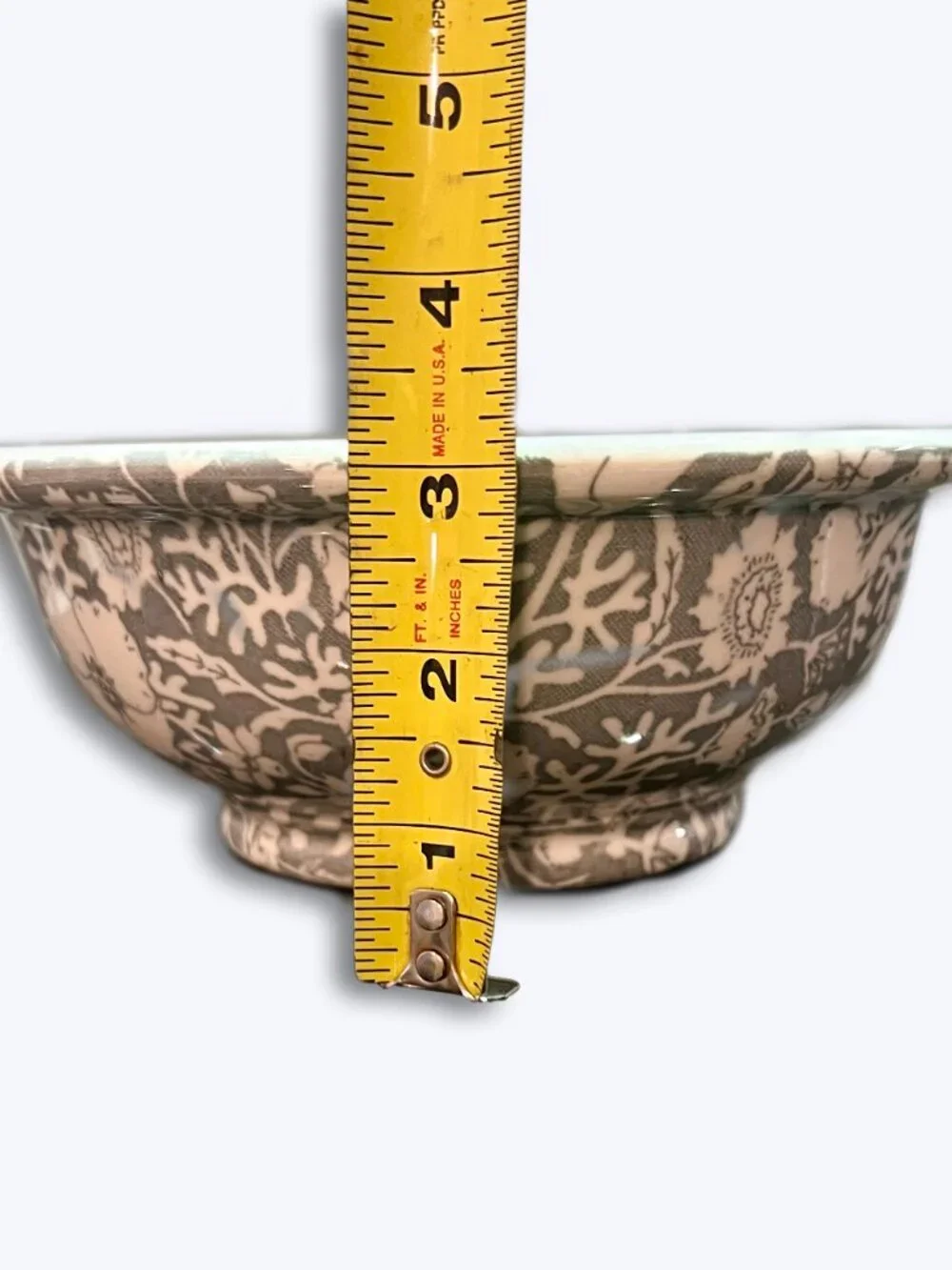 Vtg Wallace China Desert Ware Festival Gray 8